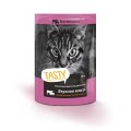 Tasty / Влажный корм Паучи Тейсти для кошек Вкусное мясо в желе (цена за упаковку)