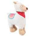 Mr.Kranch / Игрушка Мистер Кранч для собак Лама плюшевая с пищалкой белая