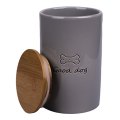 Mr.Kranch Good Dog / Бокс керамический для хранения корма для собак Серый
