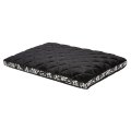 MidWest Quiet Time Couture Sofia Carlisle Crate Mattress Black Floral / Лежанка Мидвест для собак для клетки Плюш Черная