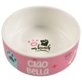 Mr.Kranch / Миска керамическая для собак Чао Белла Розовая