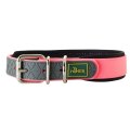 Hunter Convenience Comfort / Ошейник Хантер для собак биотановый мягкая горловина неон Розовый