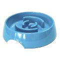 SuperDesign / Миска Супер Дизайн для медленного поедания Меламиновая Синяя
