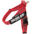 JULIUS-K9 Color & Gray IDC® / Шлейка Джулиус К9 для собак ремни Красный