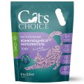 Cats Choice / Растительный комкующийся наполнитель Тофу Кэт Чойс для кошачьего туалета с ароматом Лаванда