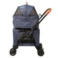 Mr.Kranch / Коляска Мистер Кранч прогулочная двойная для собак и кошек голубая