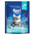 Brit Premium Sensitive / Сухой корм Брит Премиум Гипоаллергенный для кошек с Чувствительным пищеварением Ягненок Индейка