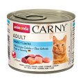 Animonda Carny Adult / Консервы Анимонда для кошек с Курицей и Лососем (цена за упаковку)