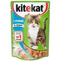 Kitekat / Паучи Китикет для кошек Рыба в соусе (цена за упаковку)