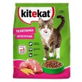 Kitekat Китикет Сухой корм для кошек Аппетитная Телятинка