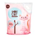 Smart Cat / Наполнитель Смарт Кэт для кошек Силикагелевый аромат Детской присыпки