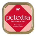 Petextra Sterilized&Diet / Влажный корм Петэкстра для взрослых стерилизованных кошек Мясное рагу (цена за упаковку)