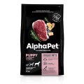 AlphaPet Puppy Superpremium / Сухой корм АльфаПет для Щенков, беременных и кормящих собак Крупных пород до 6 месяцев Говядина рубец