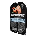 AlphaPet Superpremium / Влажный корм Ламистеры АльфаПет для Стерилизованных кошек Анчоусы и креветки (цена за упаковку)