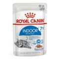 Royal Canin Indoor 7+ / Влажный корм (Консервы-Паучи) Роял Канин Индор для Стерилизованных Пожилых кошек старше 7 лет Живущих в помещении в Желе (цена за упаковку)