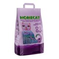 Homecat Горная свежесть / Комкующийся наполнитель Хоумкэт для кошачьего туалета