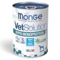 Monge VetSolution Hypo Monoprotein Tuna / Ветеринарная диета Монж Гипо монопротеин для собак для Снижения реакции пищевой непереносимости с Тунцом (цена за упаковку)