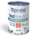 Monge VetSolution Hypo Monoprotein Duck / Ветеринарная диета Монж Гипо монопротеин для собак для Снижения реакции пищевой непереносимости с Уткой (цена за упаковку)
