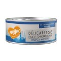Мнямс Delicatesse Влажный корм Консервы для Cтерилизованных кошек Паштет по-норвежски Лосось с яблоком (цена за упаковку)