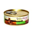 BioMenu Adult Консервы для Кошек мясной паштет с Языком