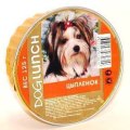 Dog Lunch / Консервы ДогЛанч для взрослых собак Цыпленок крем-суфле (цена за упаковку)