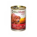 BioMenu Adult Консервы для Собак Говядина Цена за упаковку 410x12