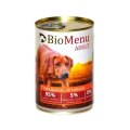 BioMenu Adult Консервы для Собак Говядина & Ягненок Цена за упаковку 410x12