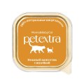 Petextra Mama&BabyCat / Влажный корм Петэкстра для котят и беременных кошек Нежный паштетик с Индейкой (цена за упаковку)