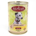 Berkley LOCAL Террин №1 / Влажный корм Консервы Беркли для собак Ягненок с рисом (цена за упаковку)