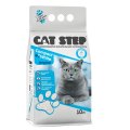Cat Step Compact White Original / Наполнитель Кэт Степ для кошачьего туалета комкующийся Минеральный