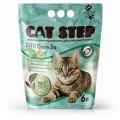 Cat Step Tofu Green Tea / Комкующийся растительный наполнитель Кэт Степ для кошачьего туалета Зеленый чай
