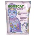 Homecat / Силикагелевый наполнитель Хоумкэт для кошачьего туалета Волшебные кристаллы