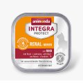 Animonda Integra Protect Renal / Ветеринарный влажный корм (консервы) Анимонда для взрослых кошек при хронической Почечной недостаточности Говядина (цена за упаковку)
