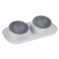 Homepet Frost Touch Mini / Миска Хоумпет для животных Двойная 2 х 200 мл