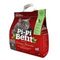 Pi-Pi-Bent Sensation / Наполнитель для кошачьего туалета ПиПиБент Сенсация Свежести Комкующийся