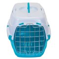 Homepet / Переноска Хоумпет для животных Бирюзово-белая