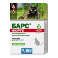 АгроВетЗащита Барс Форте / Капли для кошек против блох и клещей