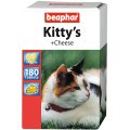 Beaphar Kitty's+Cheese / Кормовая добавка Беафар для кошек Витаминизированное лакомство с Cыром ("сердечки")
