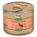 Organic Сhoice / Влажный корм Консервы Органик Чойс для собак Мелких и Средних пород Перепелка с яблоком (цена за упаковку)