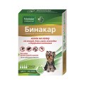 Pchelodar Бинакар капли на холку от блох вшей и власоедов для собак мелких пород 1пипетка на 5кг