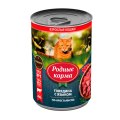 Родные Корма / Консервы для кошек Говядина Язык по-Крестьянски (цена за упаковку)