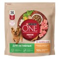PURINA ONE MINI / Сухой корм Пурина УАН для взрослых собак мелких пород при активном образе жизни с курицей