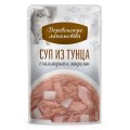 Деревенские лакомства / Суп для кошек из Тунца с кальмаром и макрелью (цена за упаковку)
