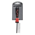 Homepet Silver Series / Расческа Хоумпет с переменными зубьями Металлическая 31 зуб