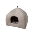 Homepet Melange / Лежак избушка Хоумпет для домашних животных мягкий Жаккард 42 х 42 х 50 см