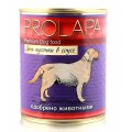 Prolapa Premium / Консервы Пролапа для собак Дичь кусочки в соусе (цена за упаковку)