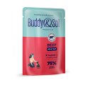Buddy Sol Premium Adult Beef / Влажный корм Паучи Бадди Сол для взрослых кошек Говядина (цена за упаковку)