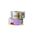 Simon / Консервы Саймон для взрослых кошек Паштет с Кроликом и зеленой фасолью (цена за упаковку)