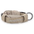 United Pets Citylife / Ошейник Юнайтед Петс для собак с мягкой подкладкой бежевый