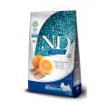 Farmina N&D Ocean Line Adult Mini Herring & Orange Grain free / Сухой Беззерновой корм Фармина для взрослых собак Мелких пород Сельдь с Апельсином